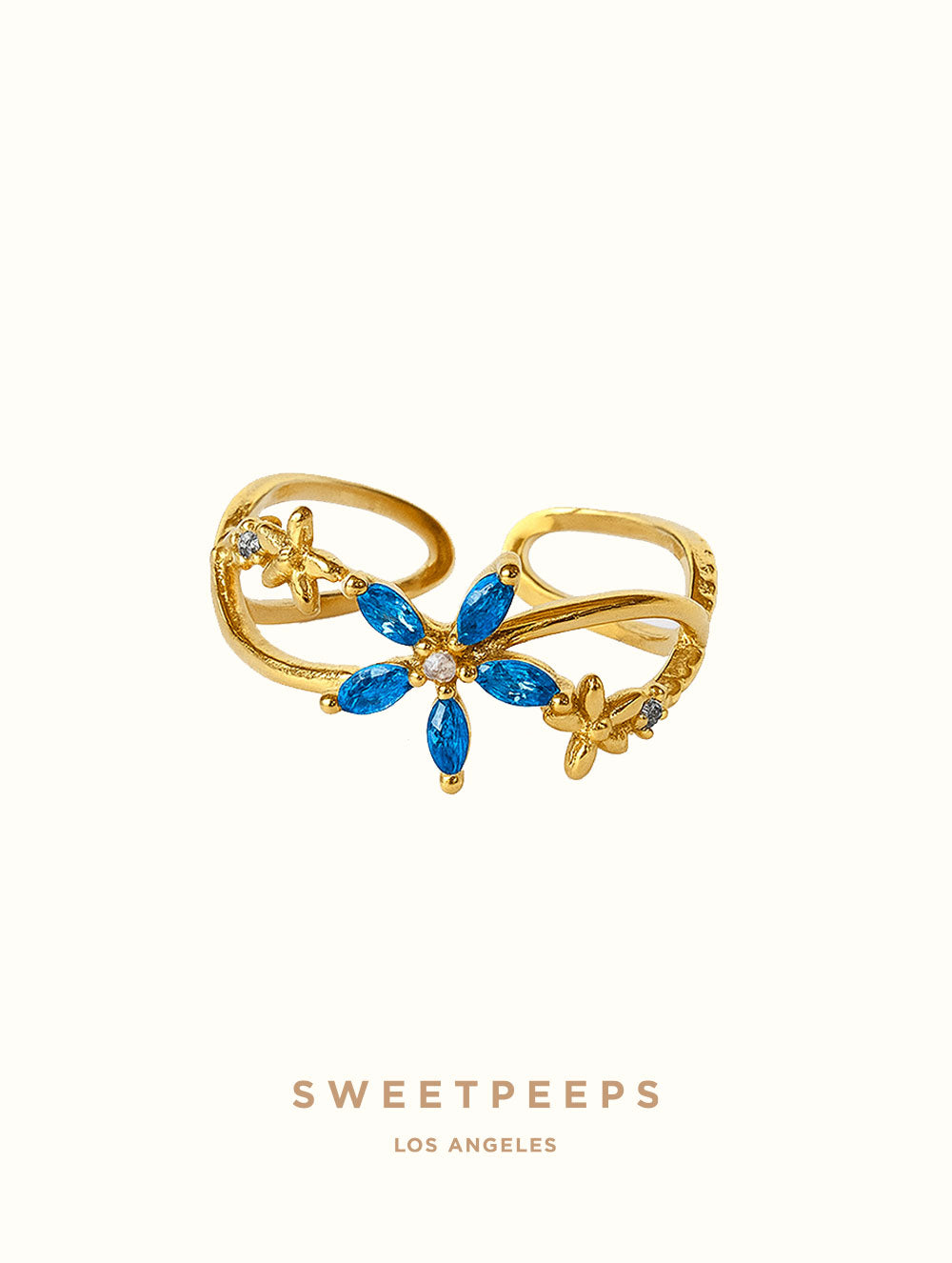 Bluebell Floral Ring