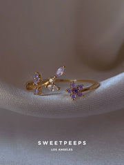 Danny Floral Branch Ring