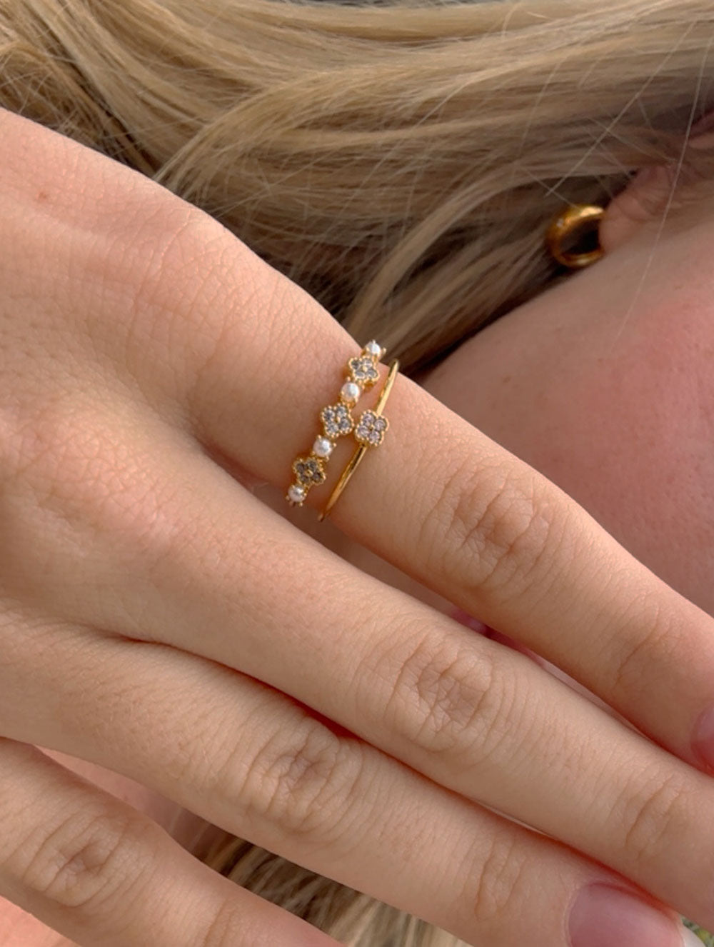 Nayeli Clover Ring