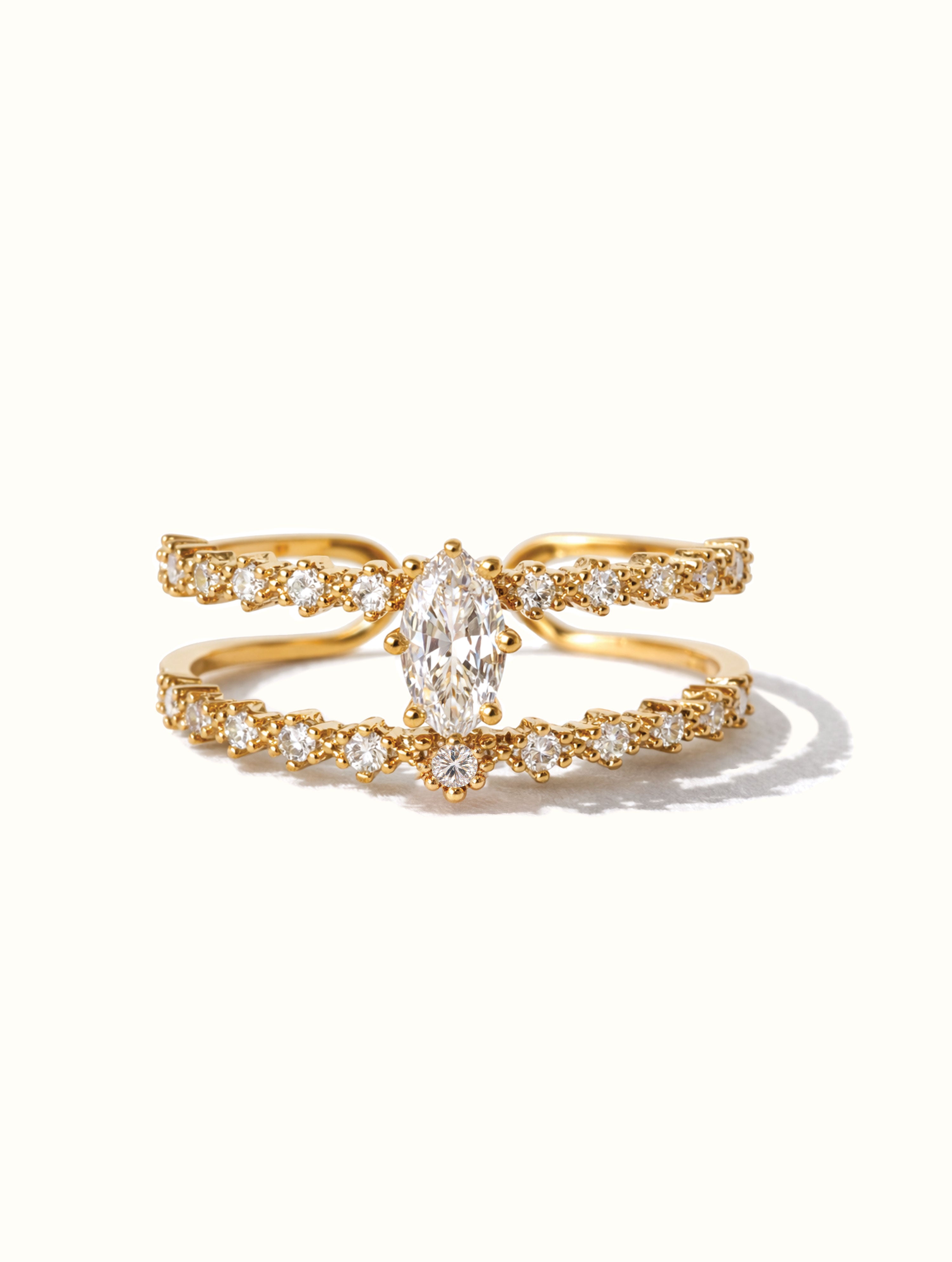 Aralyn Double Band Ring