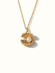 Liora Clam Pearl Necklace