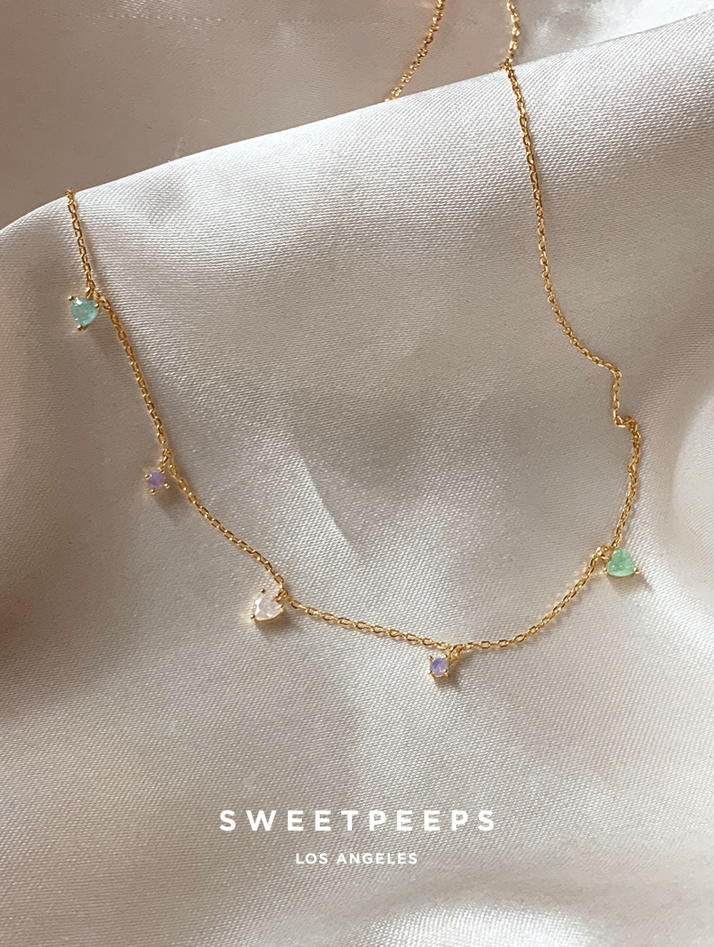 Sana Tiny Heart Charm Necklace