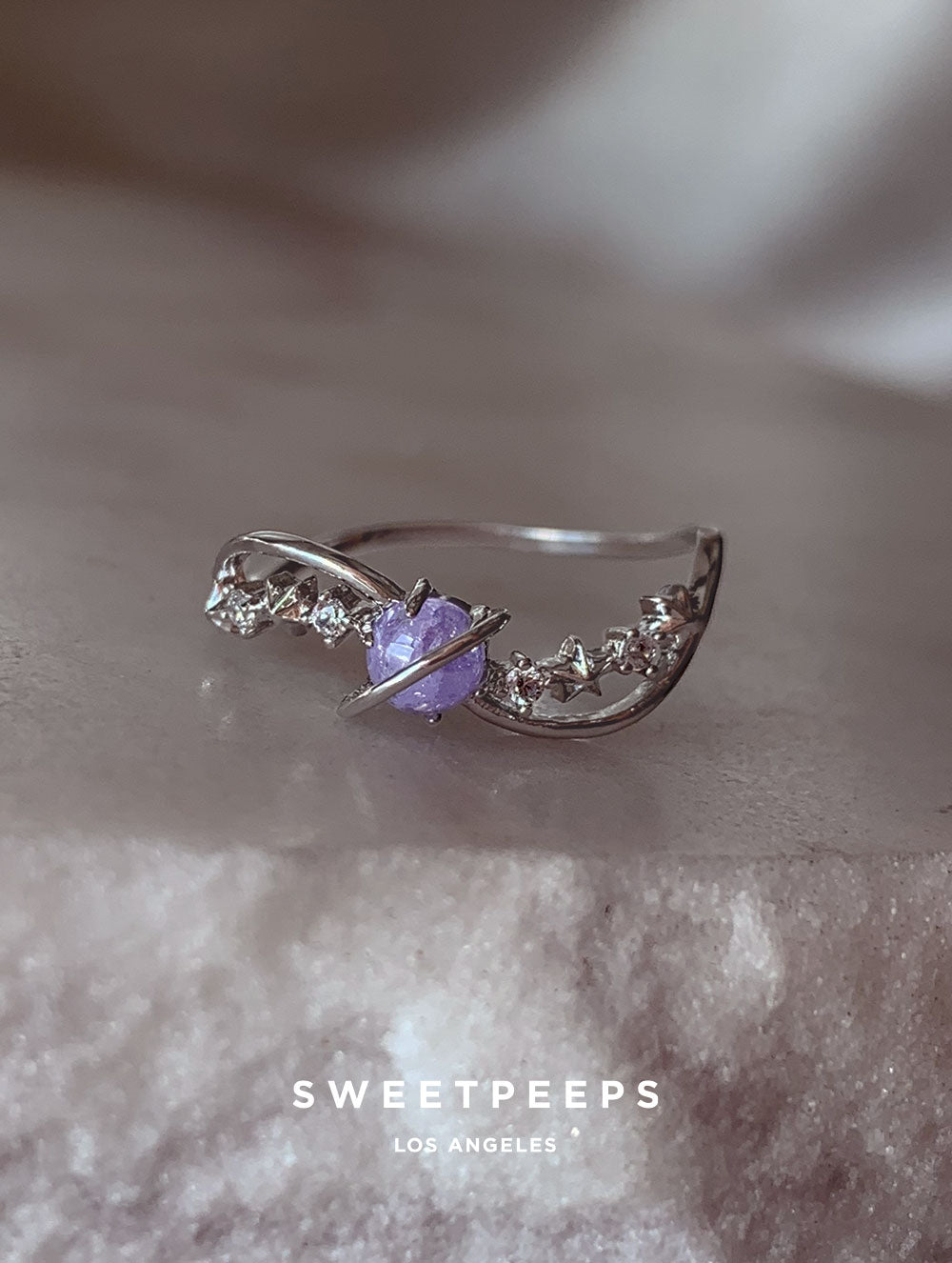 Pluto Milkyway Ring - Silver