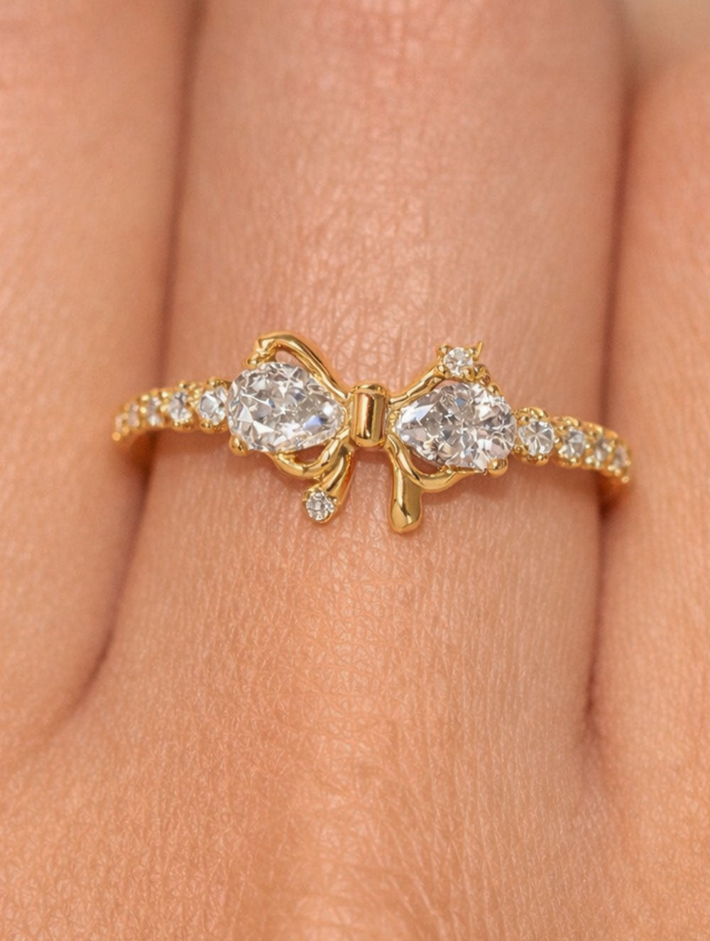 Laurel Bow Ring