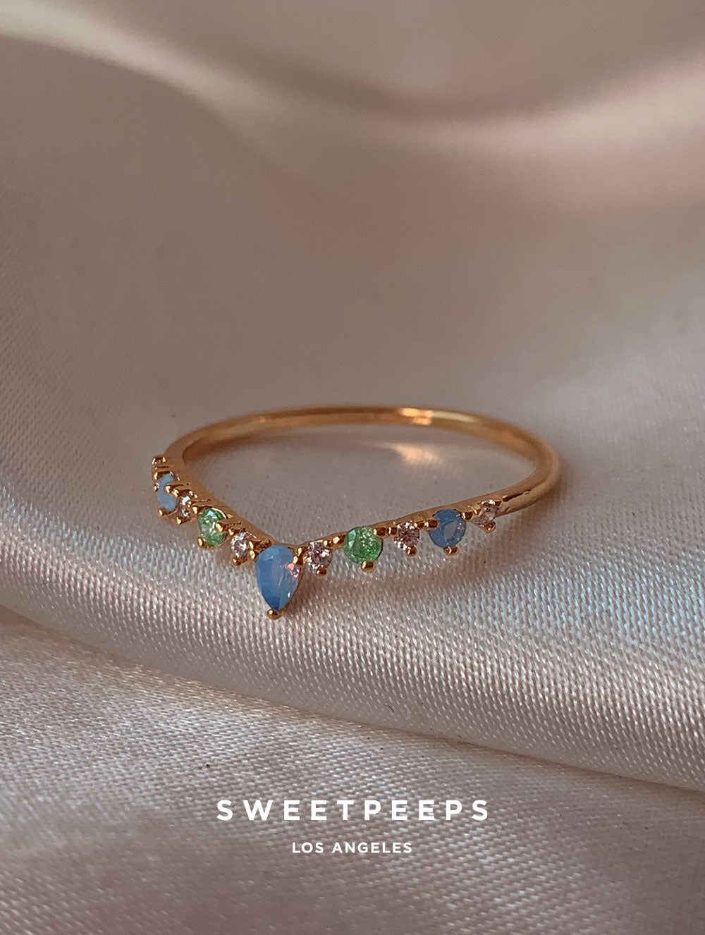 Azul Almond Ring