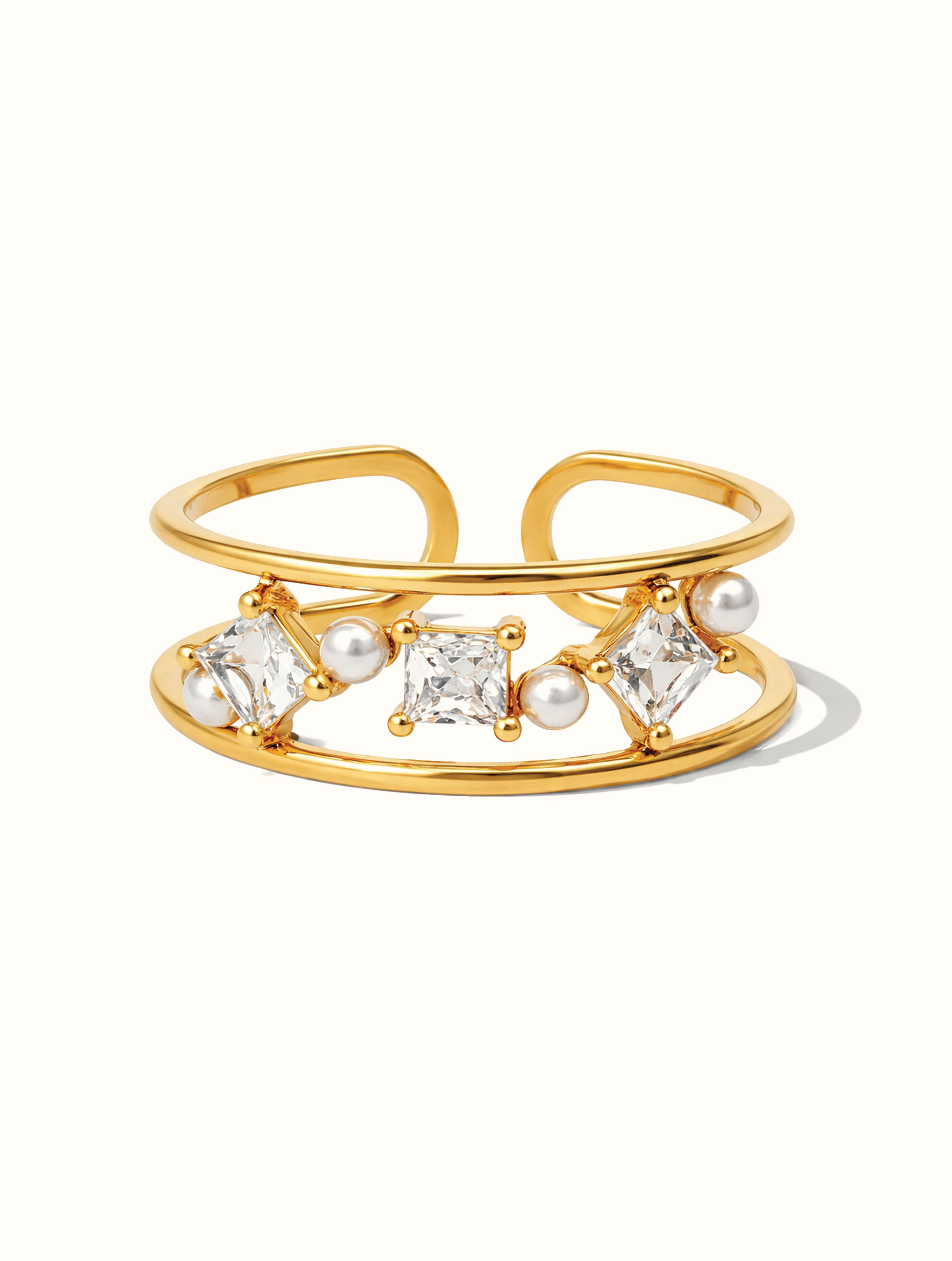 Alice Pearl Encrusted Ring
