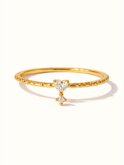 Mariana Delicate Heart Ring
