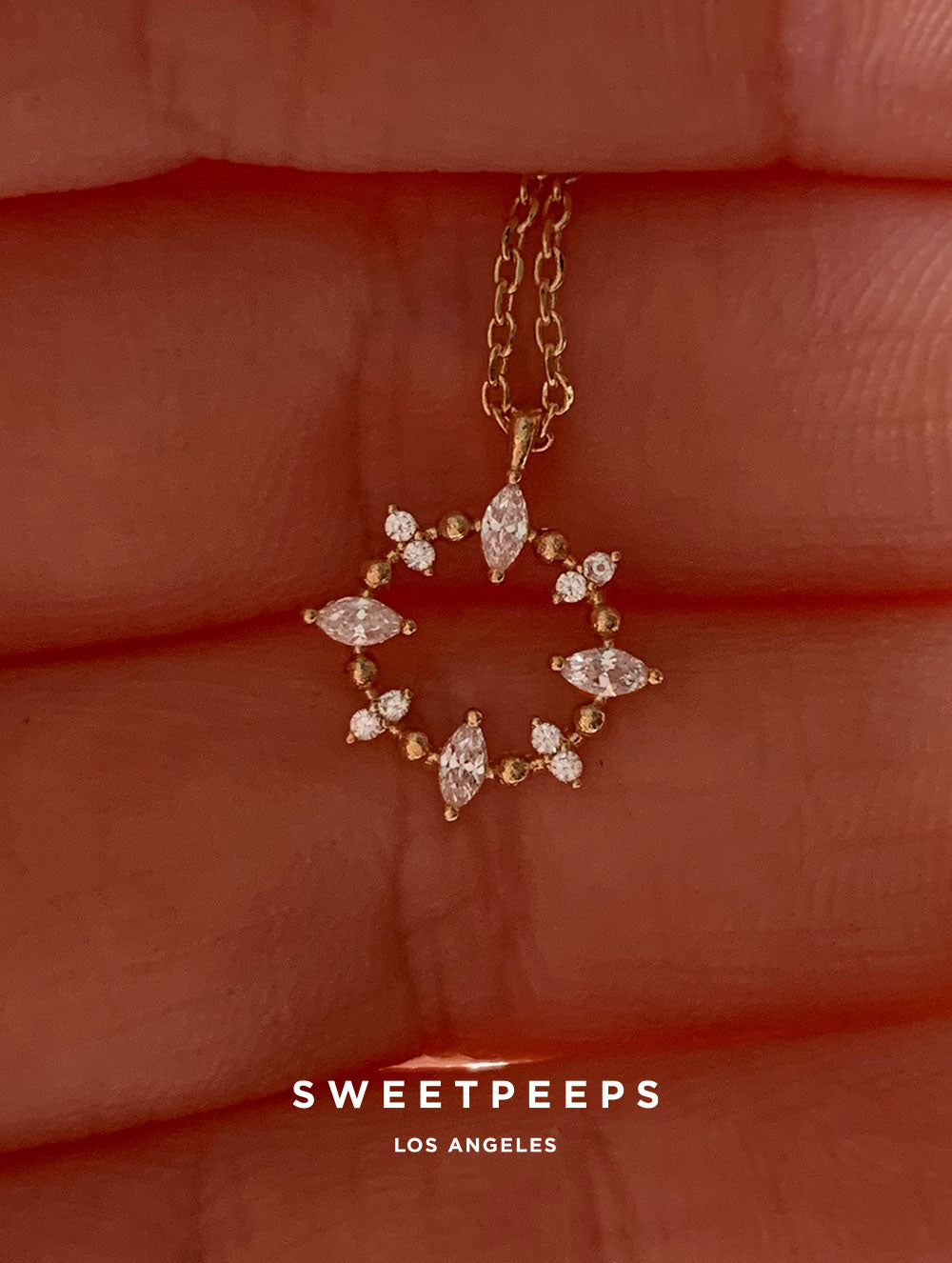 Allana Burst Necklace
