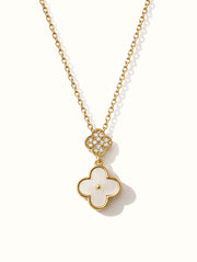 Cordelia Clover Drop Necklace