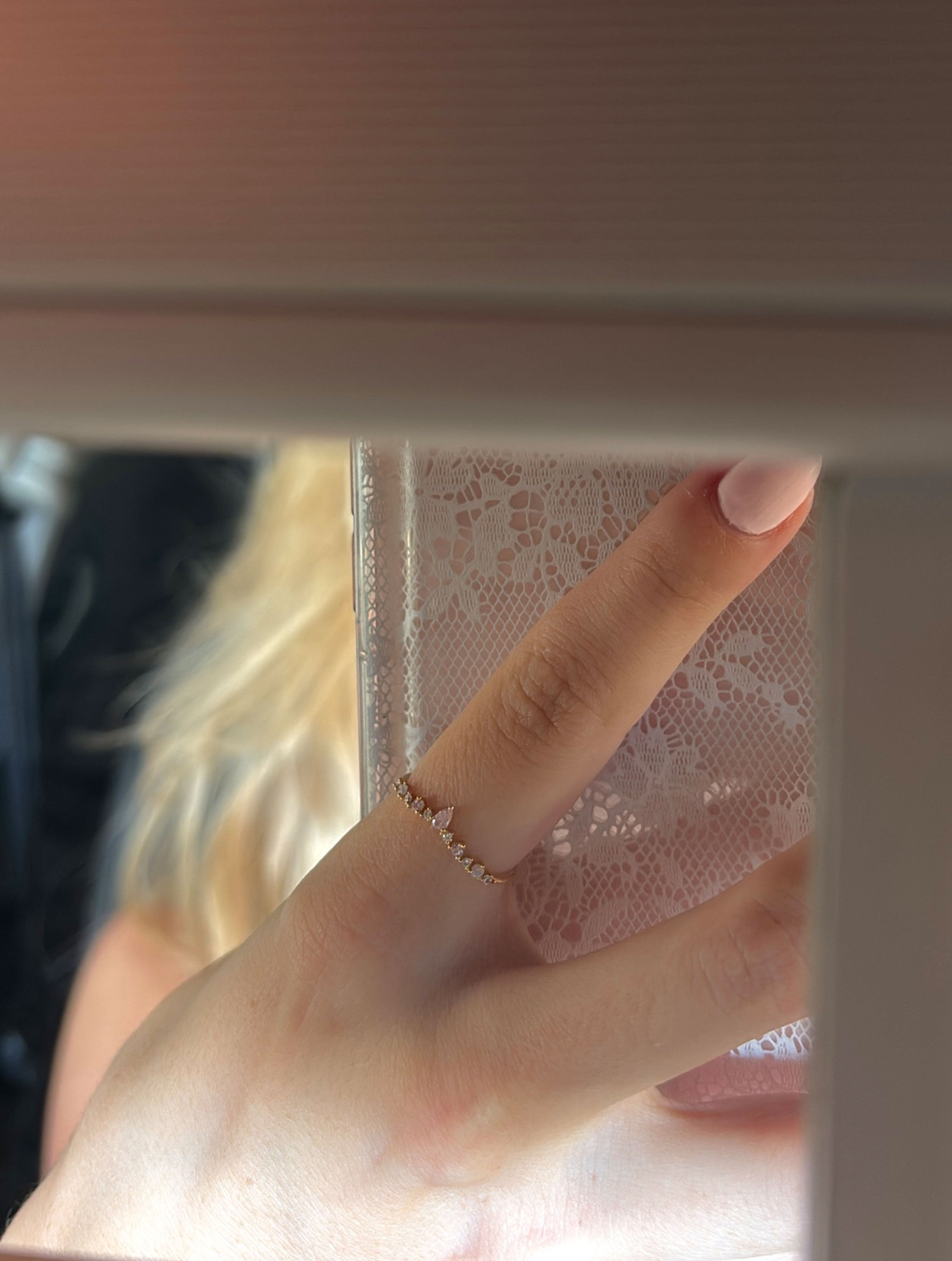 Aunaria Almond Ring