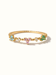 Catalina Pastel Clover Ring