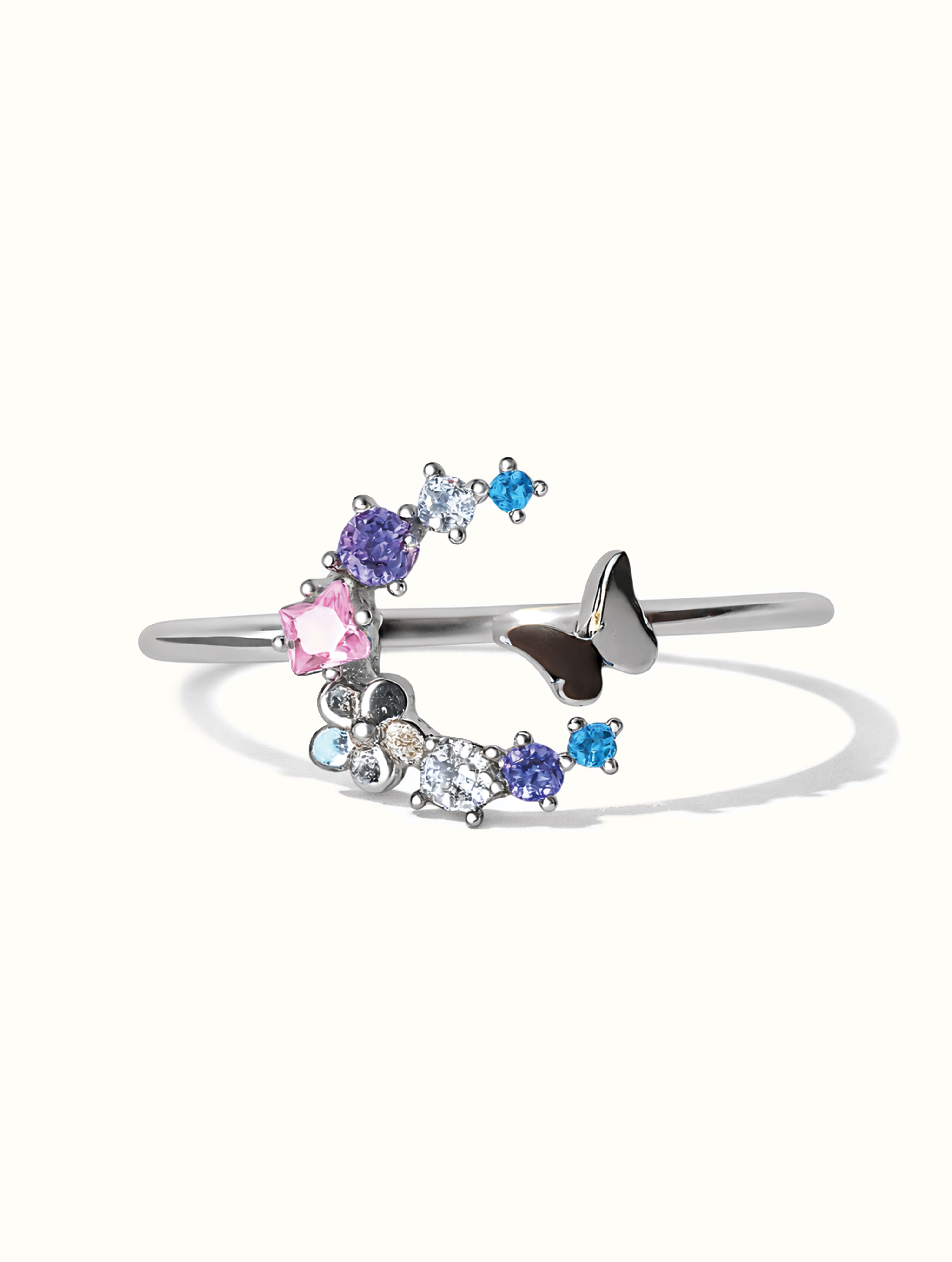 Lillian Garden Ring - Silver