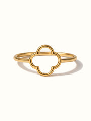 Clover Outline Ring