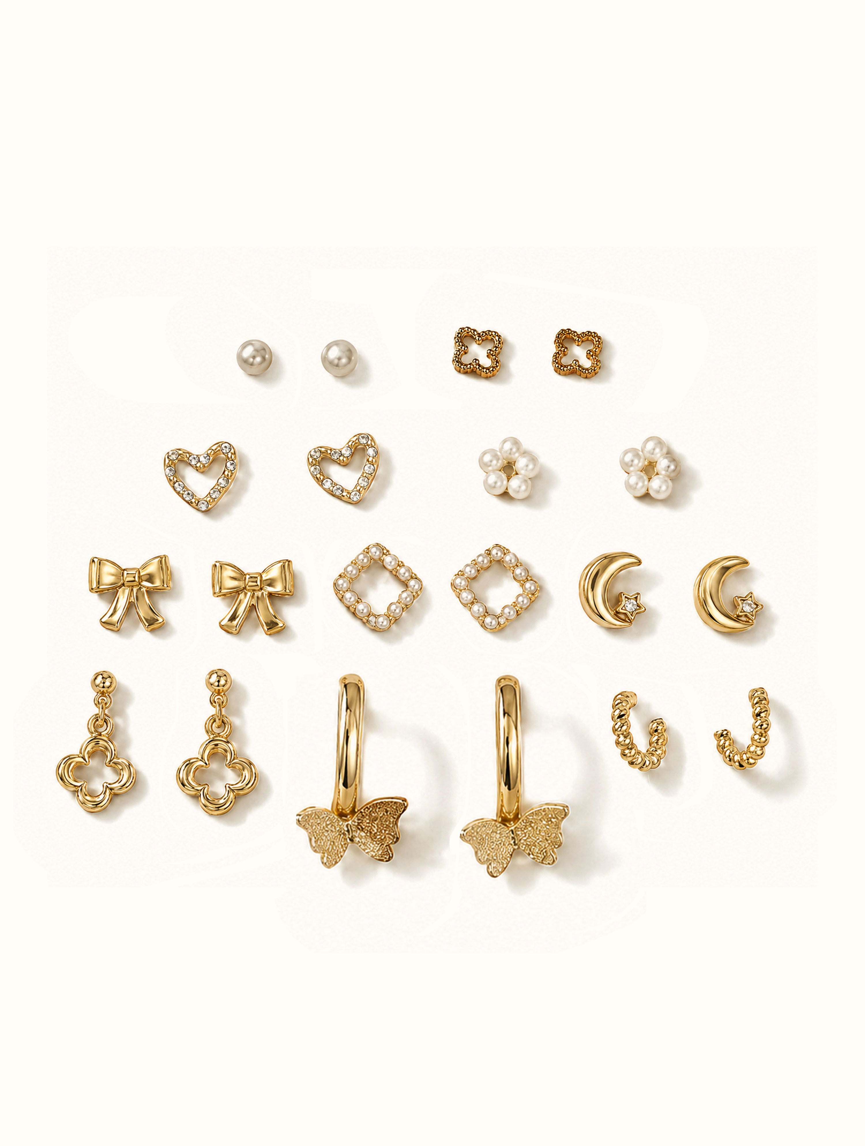 Sweetheart Stud Set
