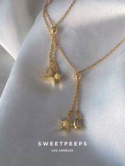 Melody Star Night Lariat Necklace