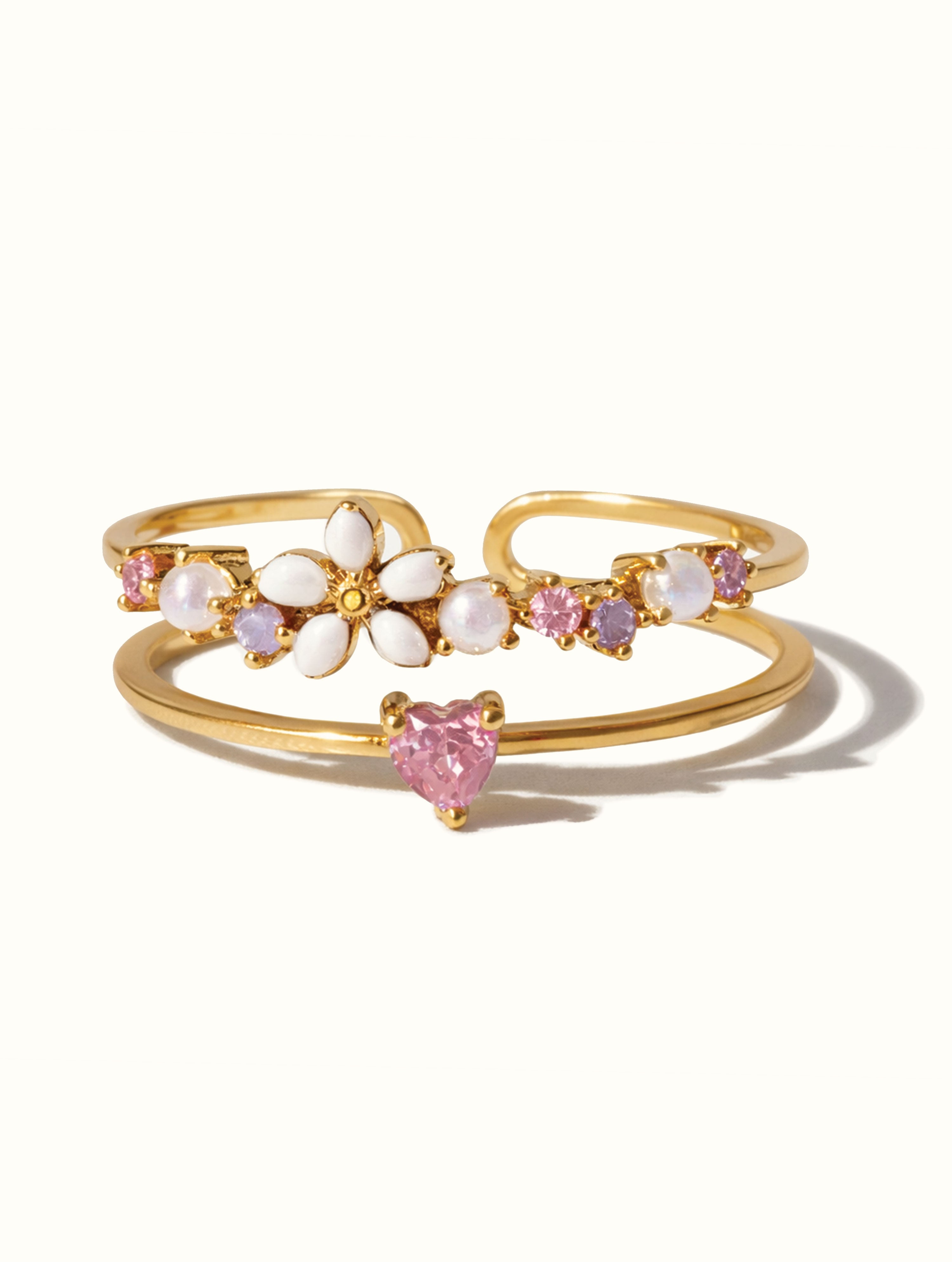 Haven Ivory Petals Ring