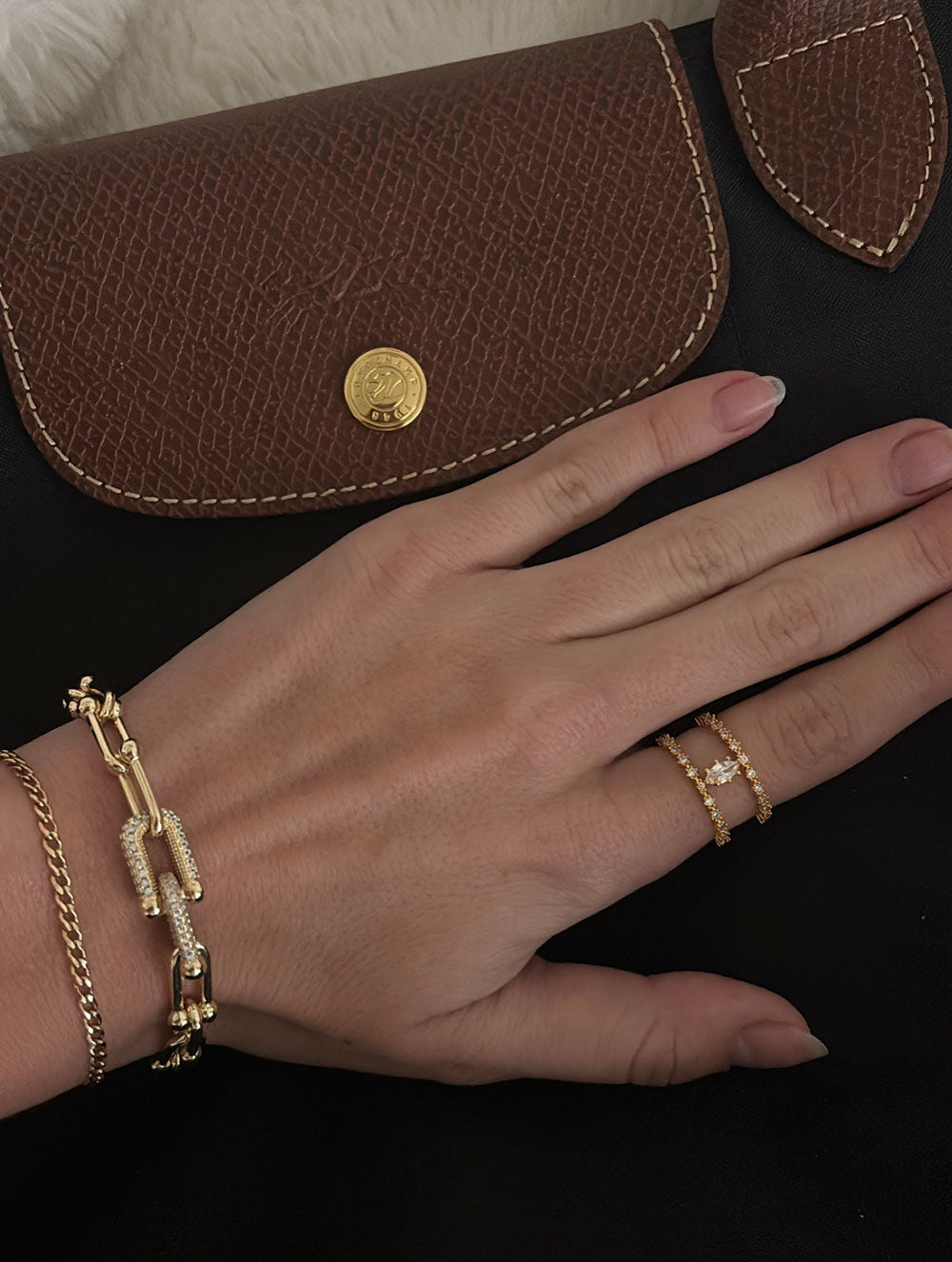 Aralyn Double Band Ring