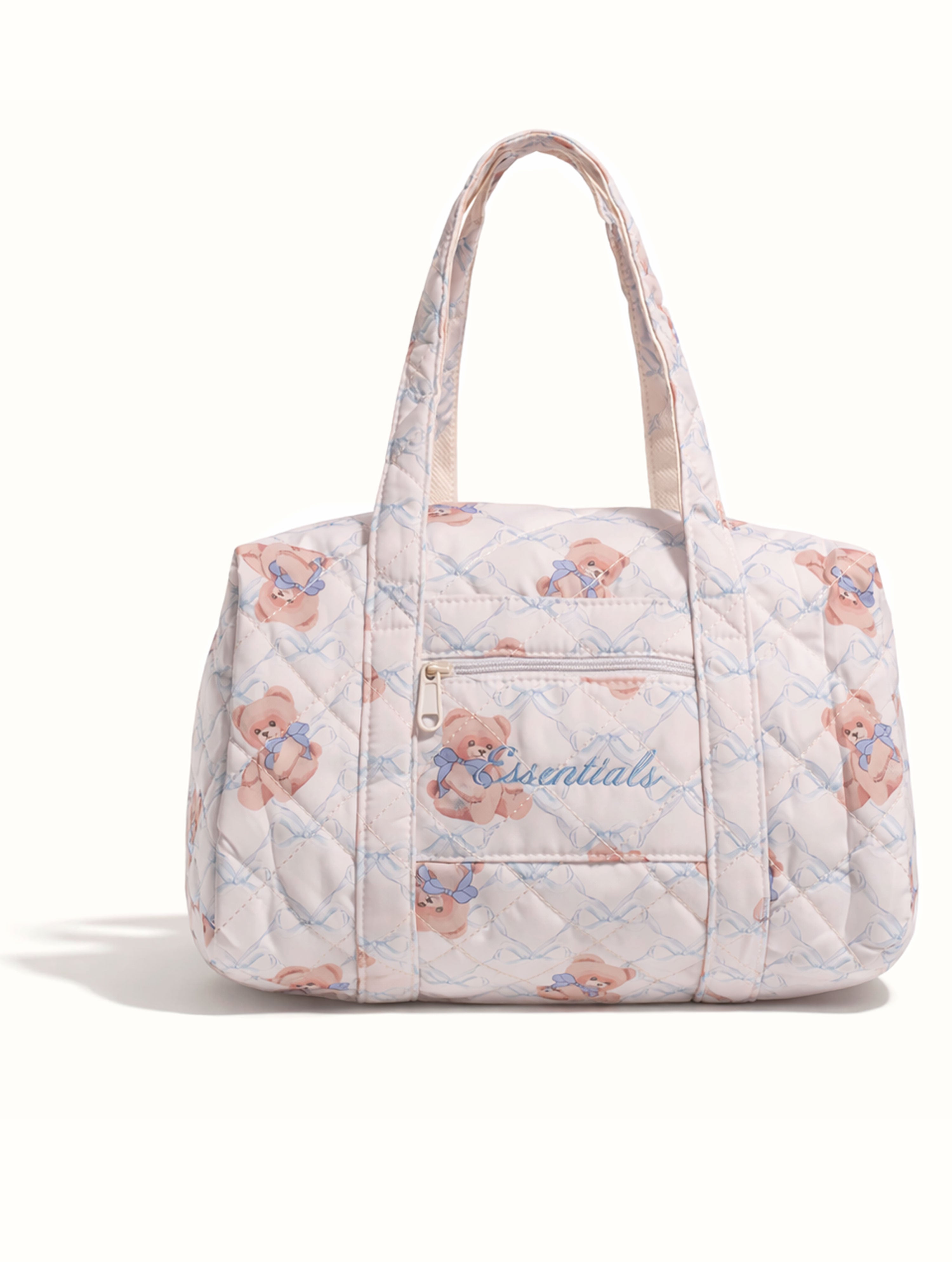 Essentials Teddy Bear Baby Blue Bag