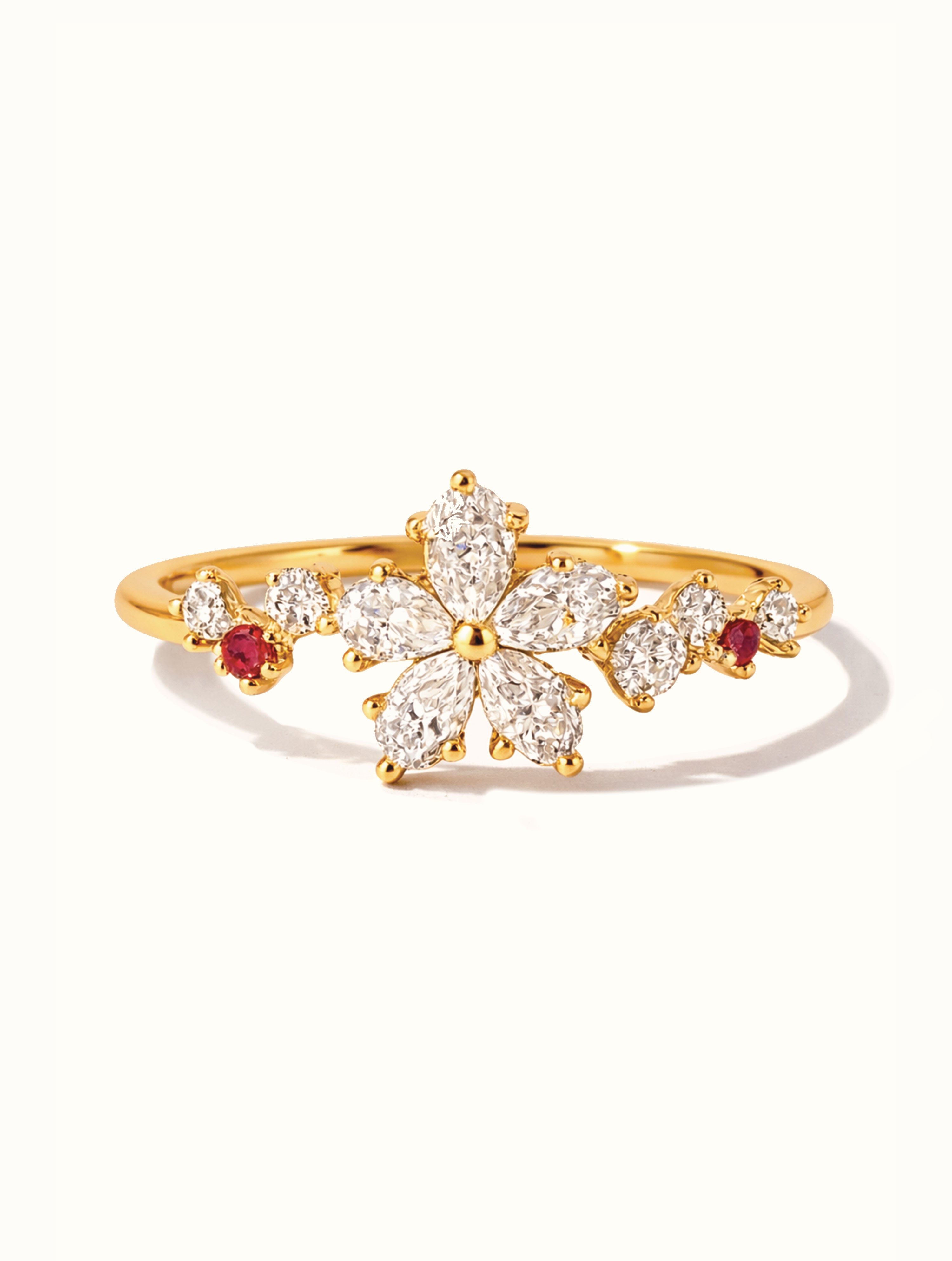 Evelyn Floral Ring