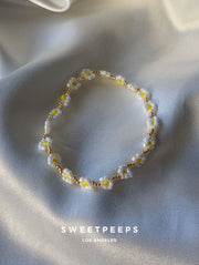 Sunflower Beaded Bracelet