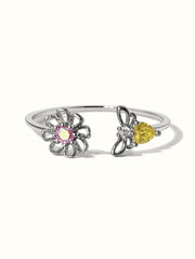 Dolly Tiny Bee Ring - Silver