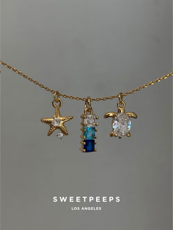 Gold Filled Custom Charms Necklace