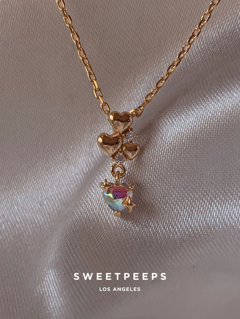 Blaise Galaxy Heart Necklace