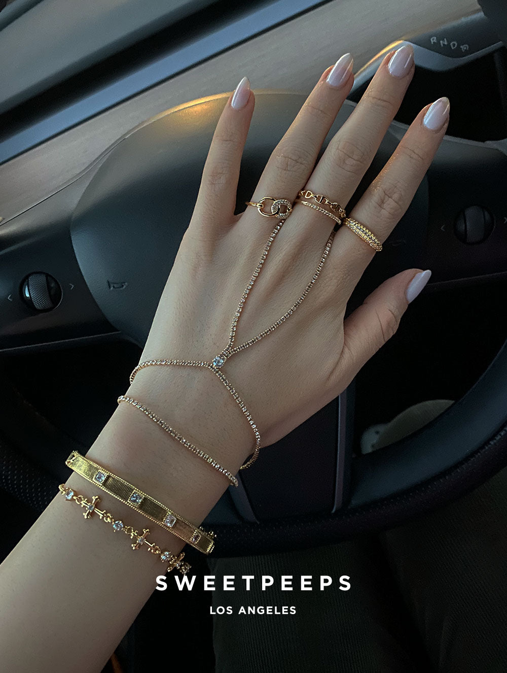 Link Double Band Ring