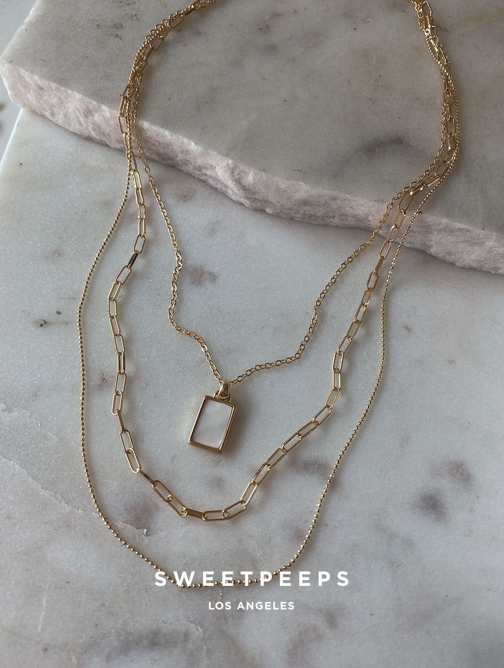 Penny 3 Layered Necklace