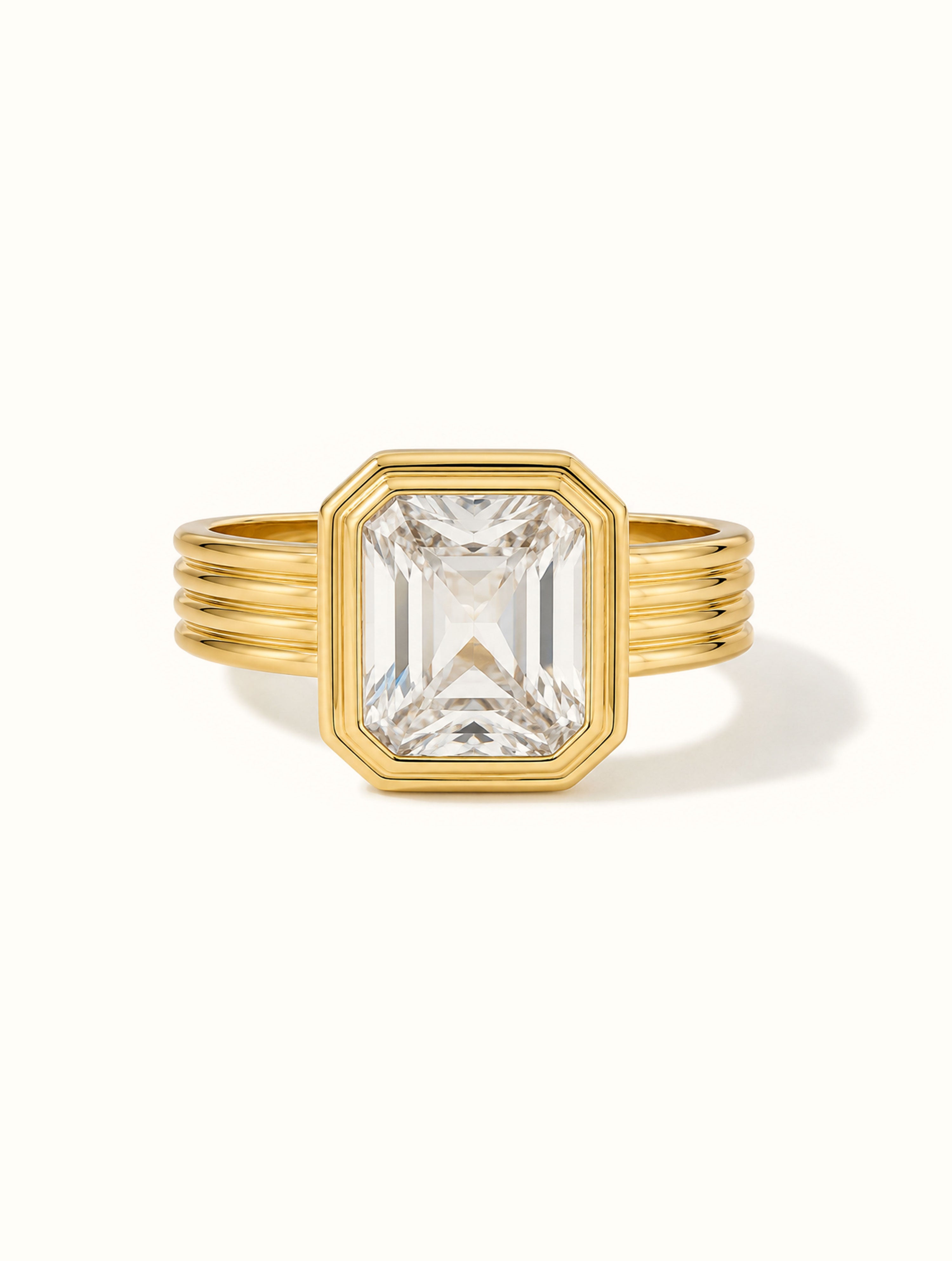 Bold Emerald Cut Ring