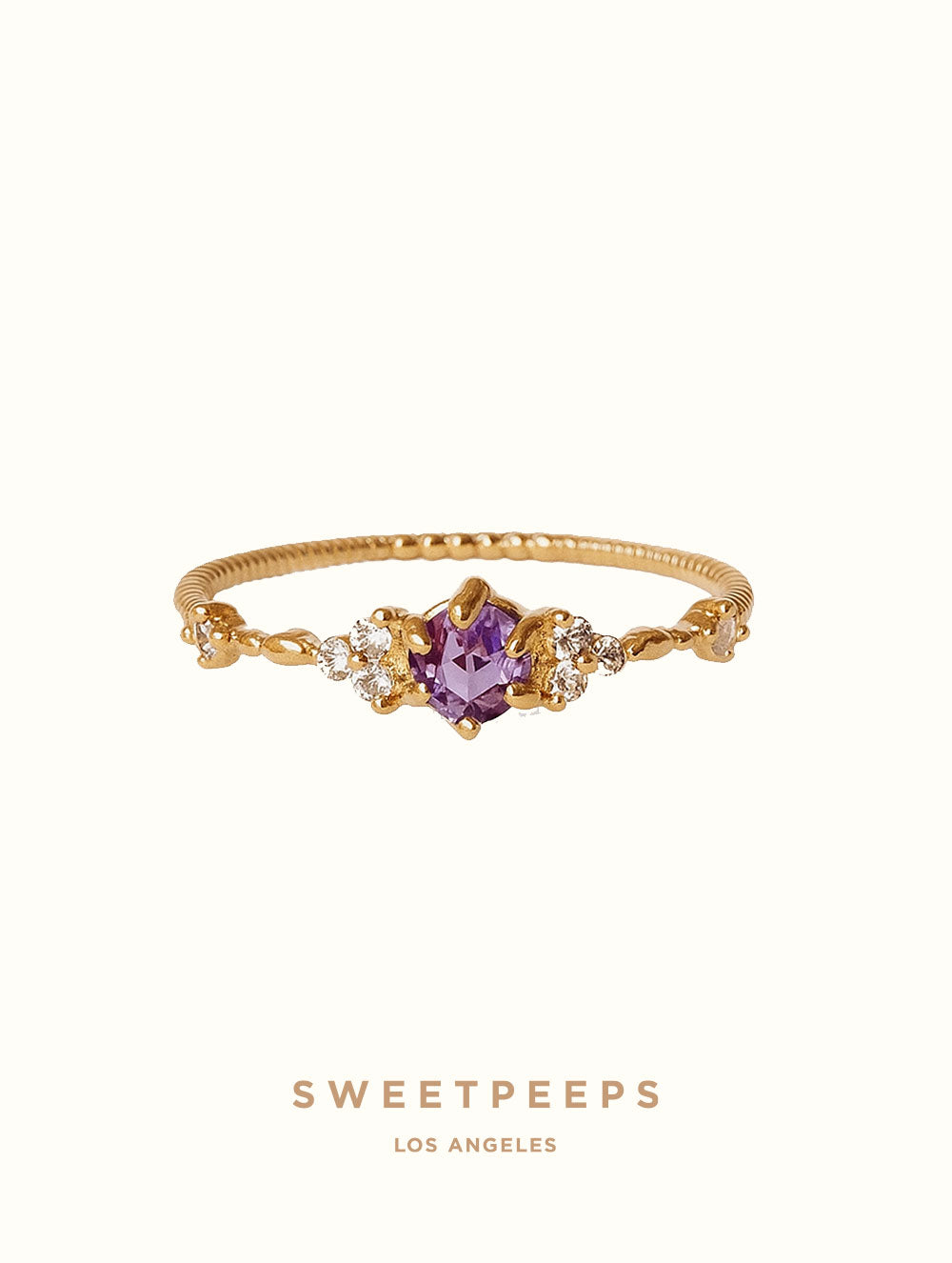 Elaina Lavender Ring