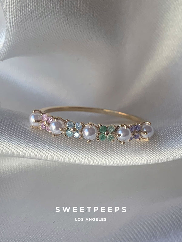 Bunny Slope Pearl Ring