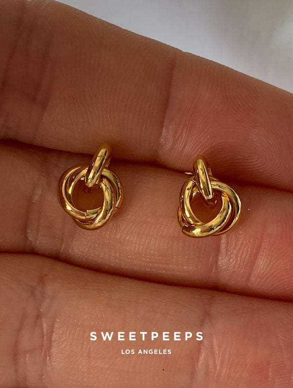 Sailor Knotted Studs