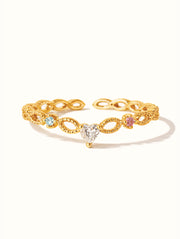 Noella Heart Throne Ring