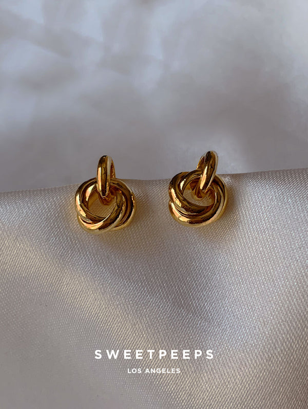 Sailor Knotted Studs