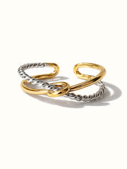 Duo Coil Band Ring