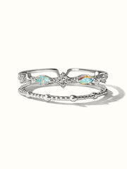 Millicent Throne Ring - Silver
