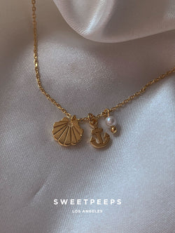 Sea Shell Charms Necklace