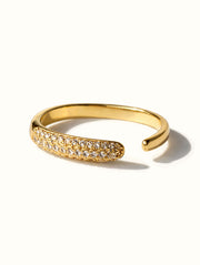 CZ Bar Ring