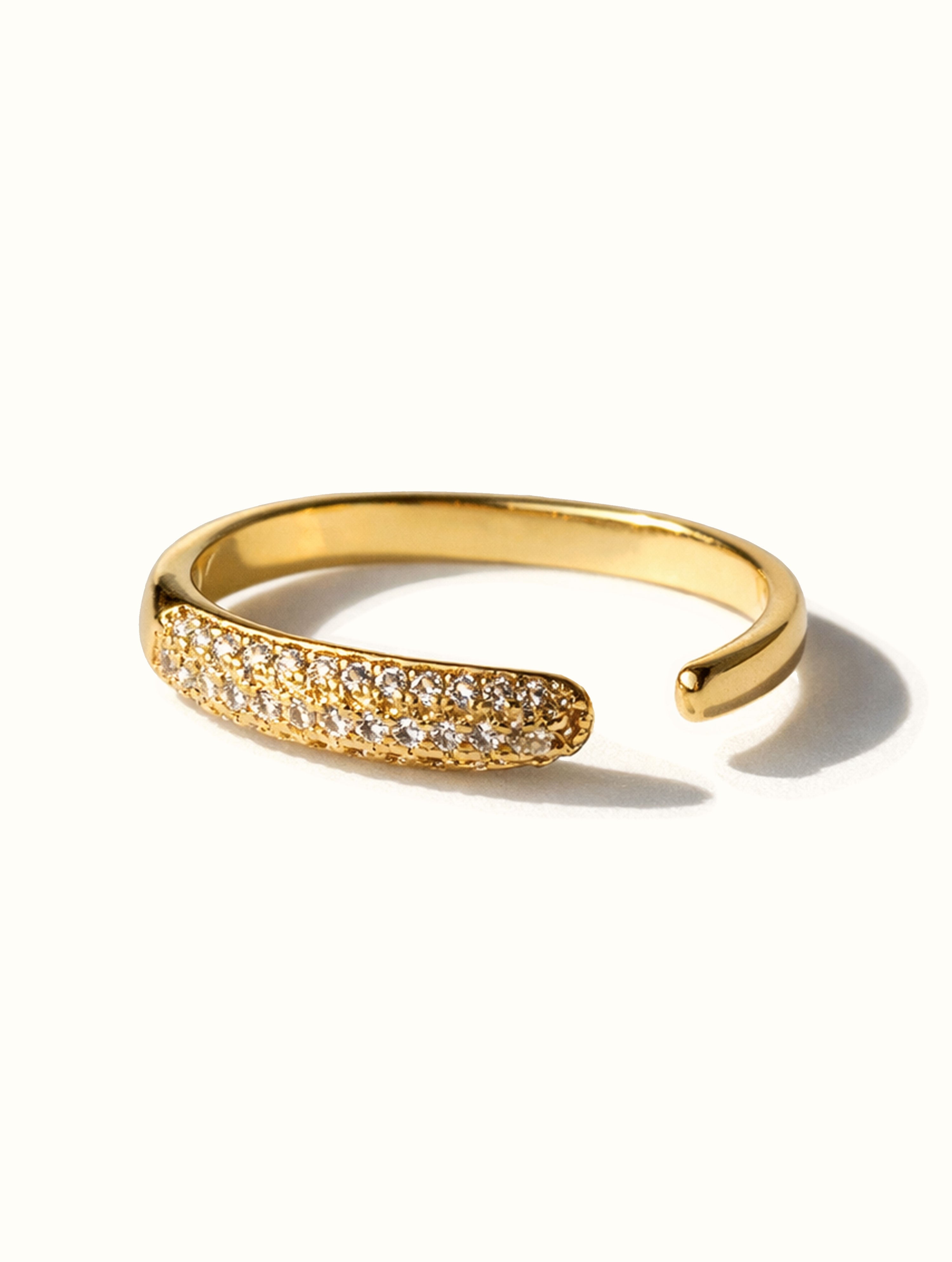 CZ Bar Ring