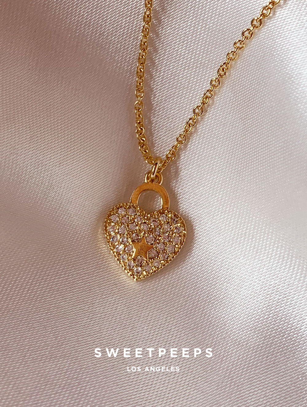 Kienna Star Heart Necklace