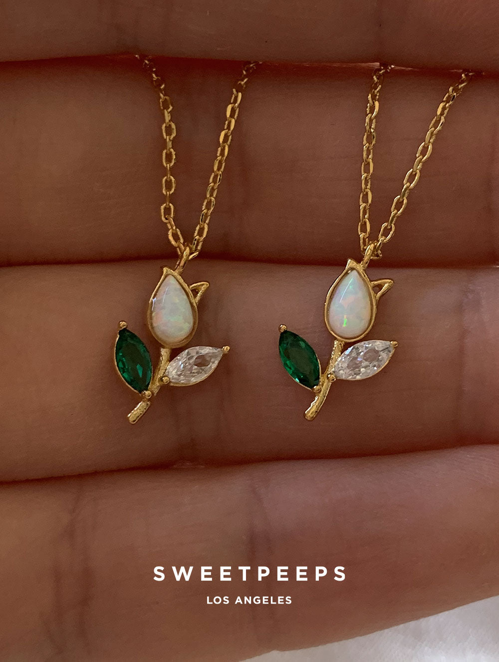 Bouquet Tulip Necklace