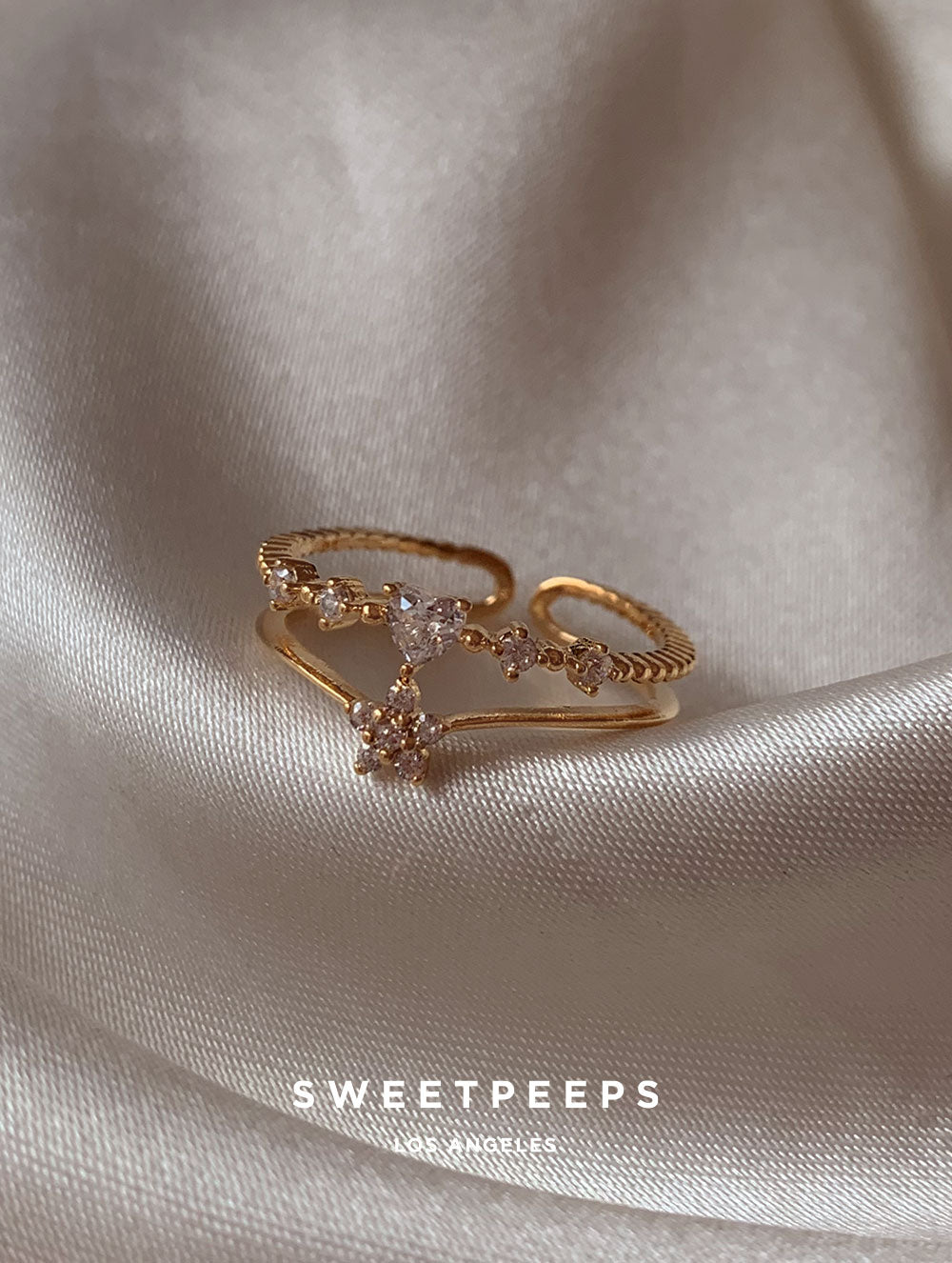 Nicolette Heart Ring