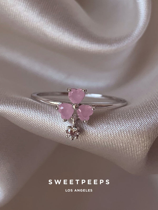 Libby Clover Ring - Silver