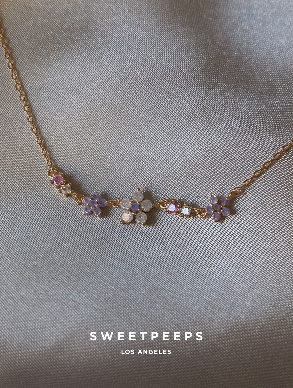 Freya Garden Petals Necklace