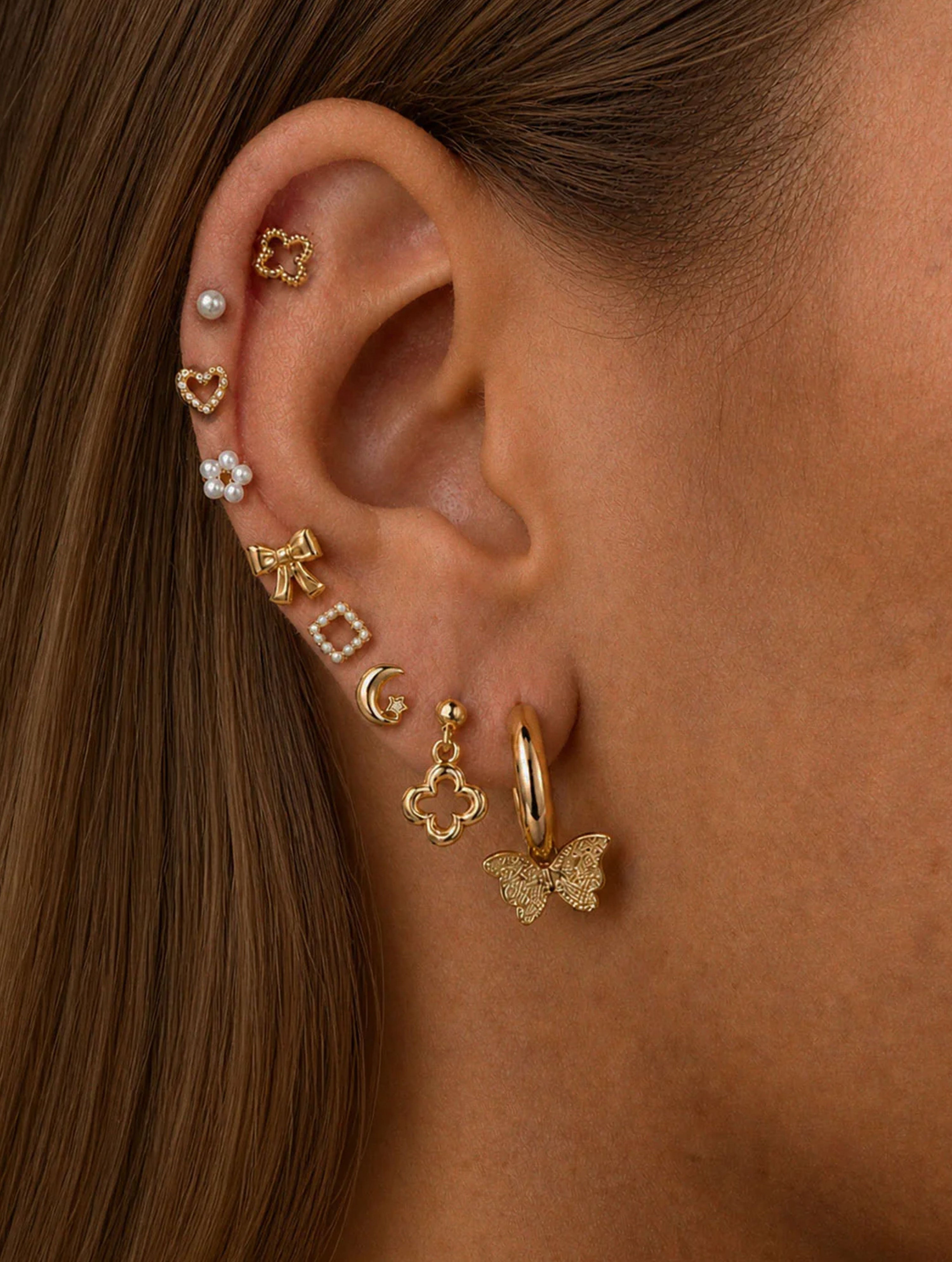 Sweetheart Stud Set