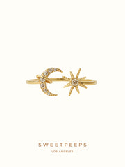 Winona Moon Star Ring