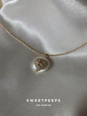 Starfish Pearl Necklace