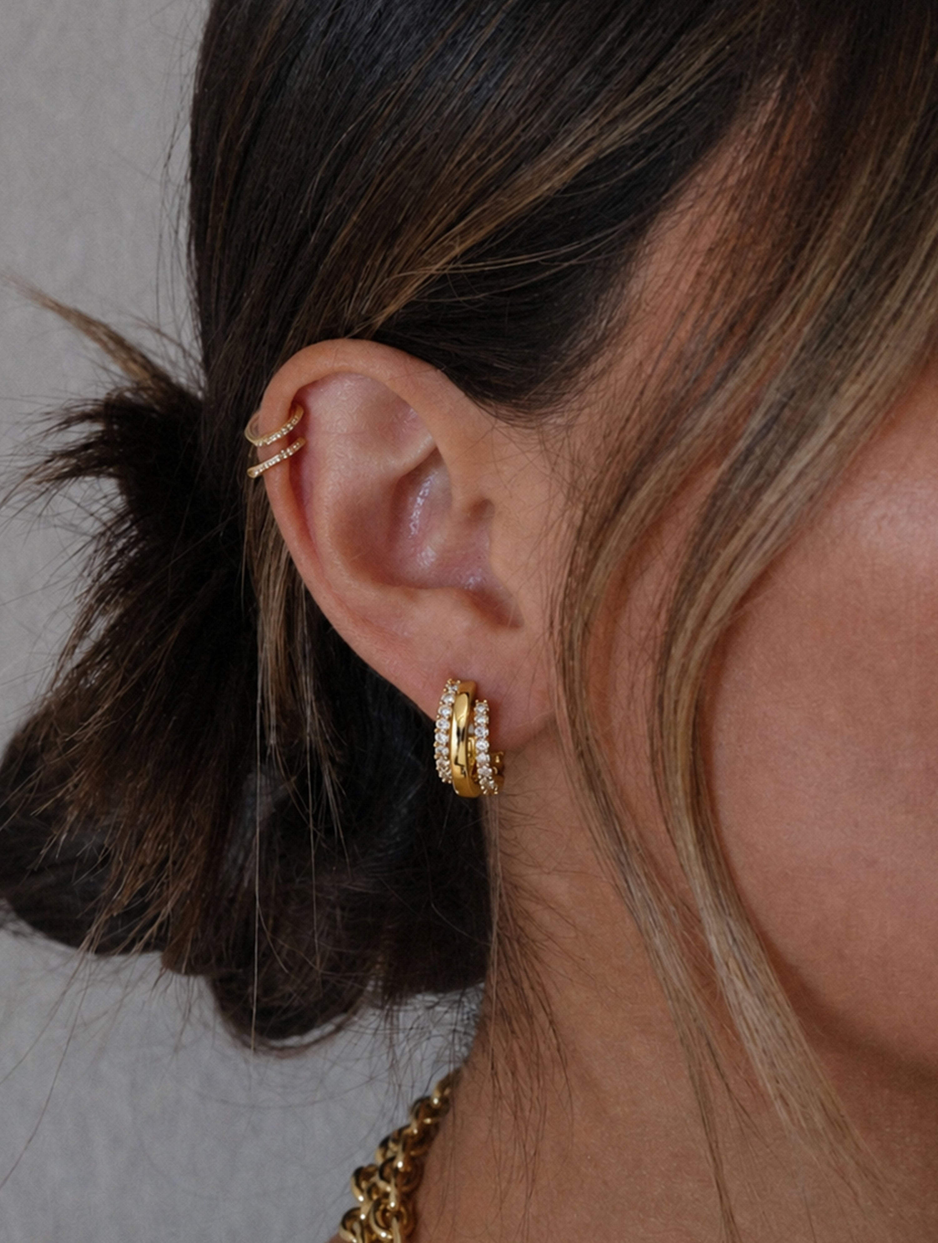 Sparkle Mini Hoops