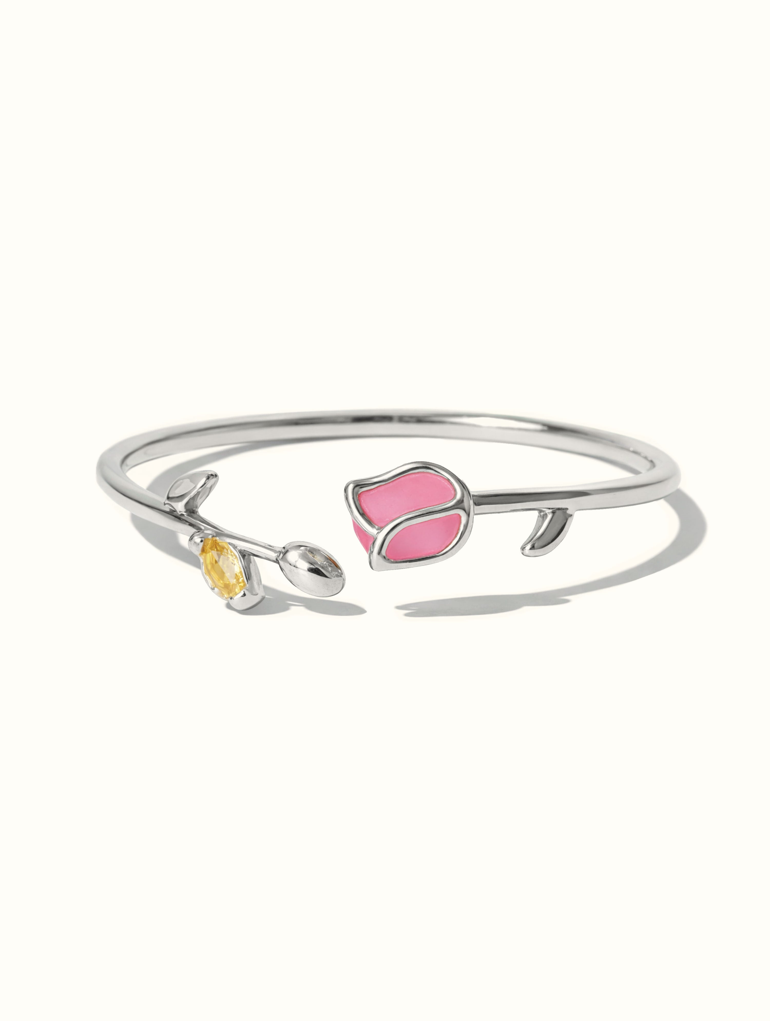 Cora Tulip Ring - Silver